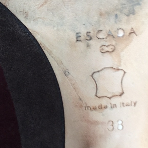 Escada brown suede pumps - Picture 8 of 8